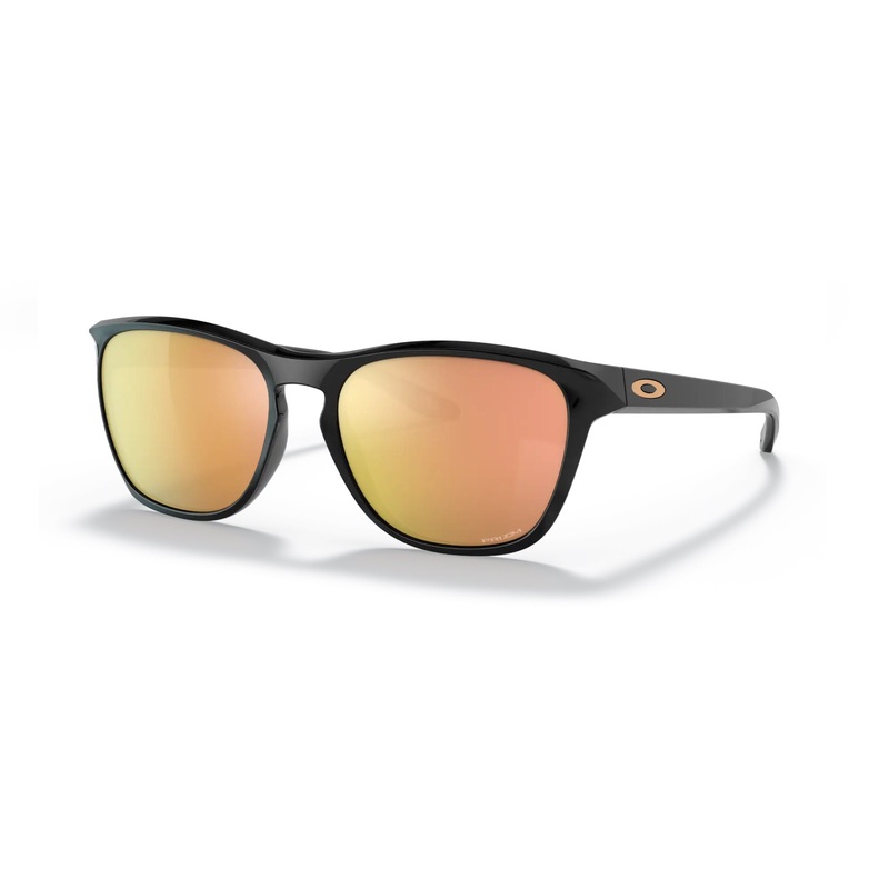 Oakley Manorburn Sunglasses Polished Black Prizm Rose Gold