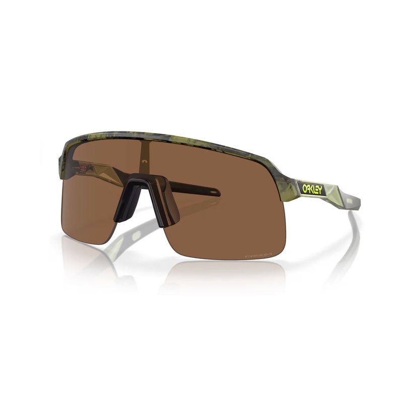 Oakley Sutro Lite Sunglasses Matte Transparent Fern Swirl Frame Prizm Bronze