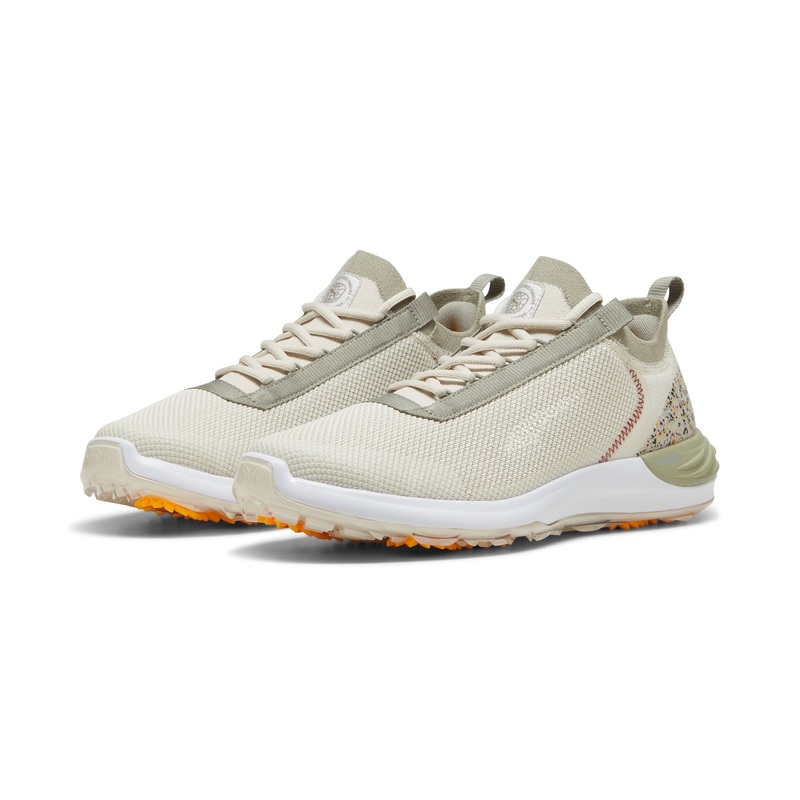 Puma Men’s PHANTOMCAT NITRO Sport Golf Shoe – Alpine Snow/Birch Tree Alpine Snow/Birch Tree 8