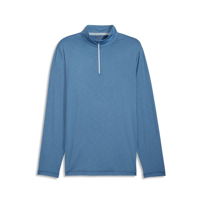 Puma Men’s YouV 1/4 Zip Golf Pullover Blue Horizon S
