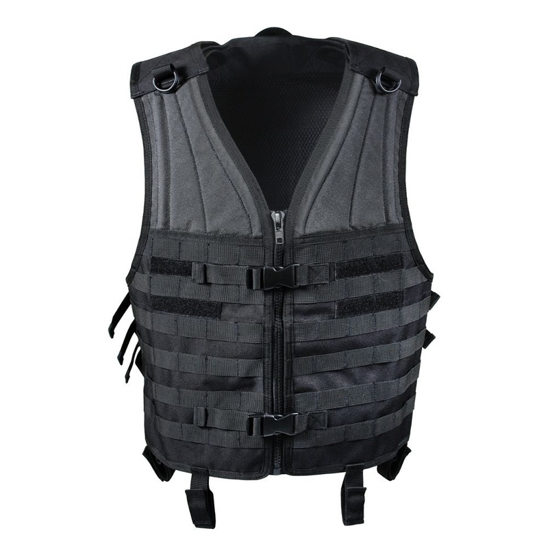 Rothco Men’s MOLLE Modular Vest Black