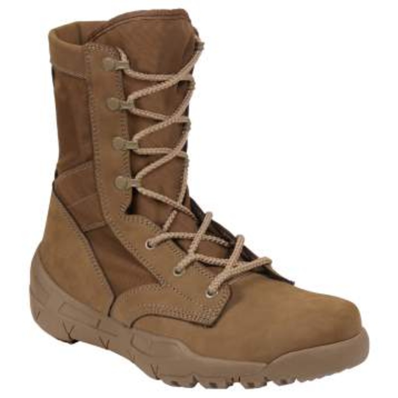 Rothco Men’s V-Max Lightweight Tactical 8″ Boots AR 670-1 Coyote Brown Regular 13