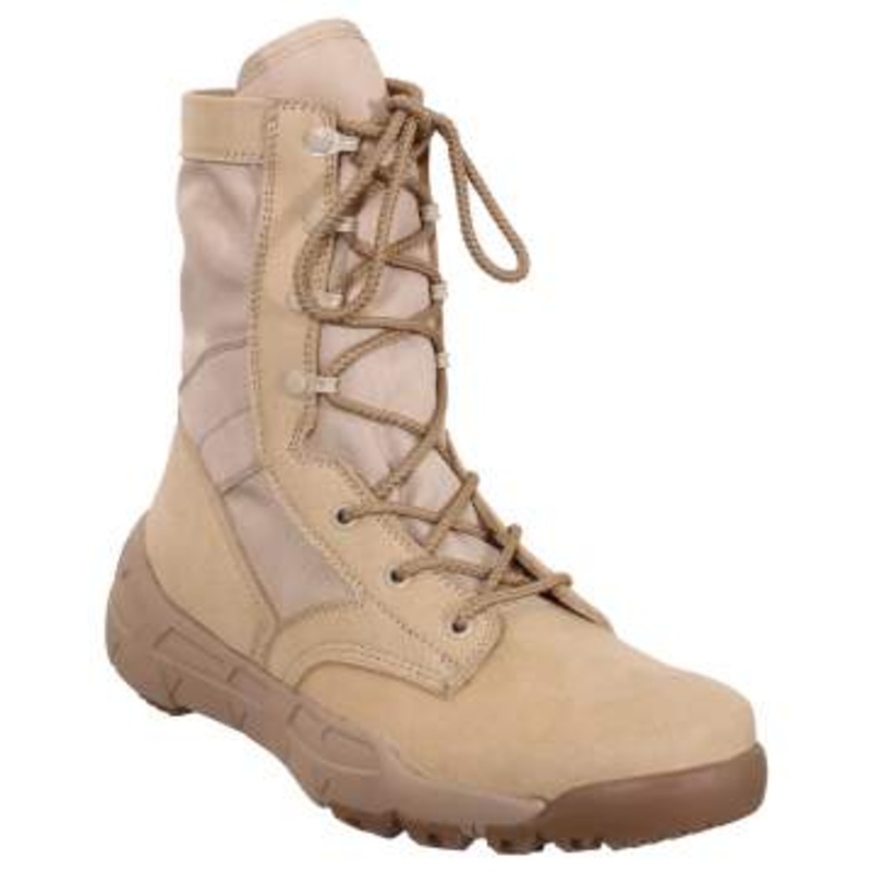 Rothco Men’s V-Max Lightweight Tactical 8″ Boots Desert Sand 8