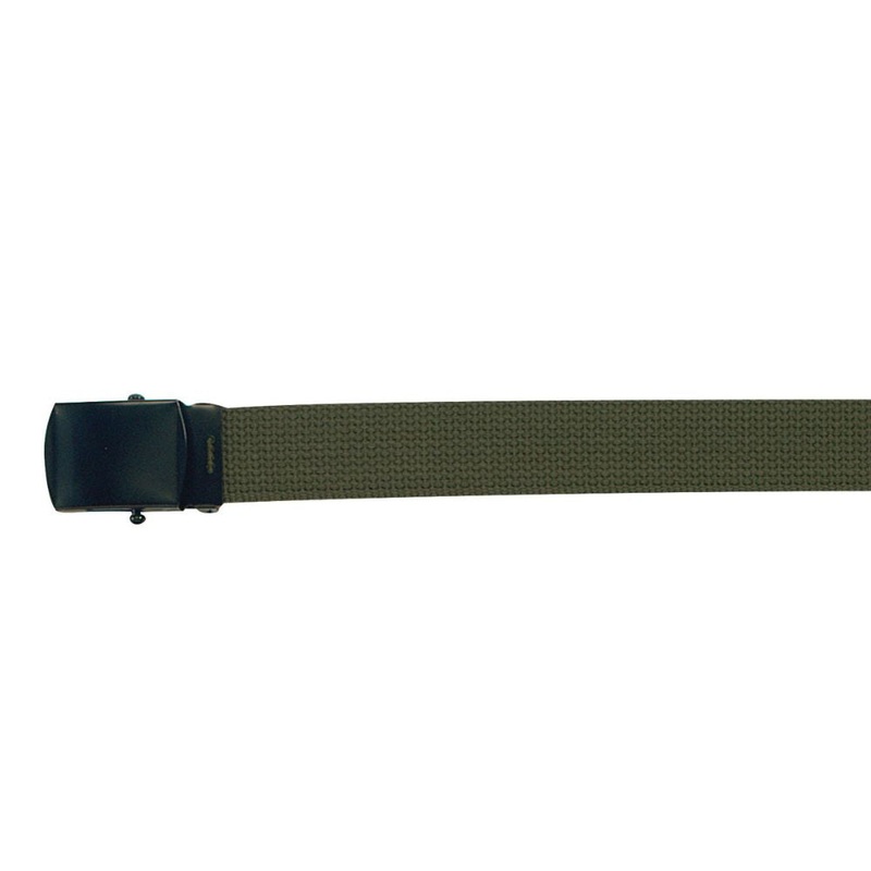 Rothco Men’s Web Belt with Buckle – 44inch Olive Drab