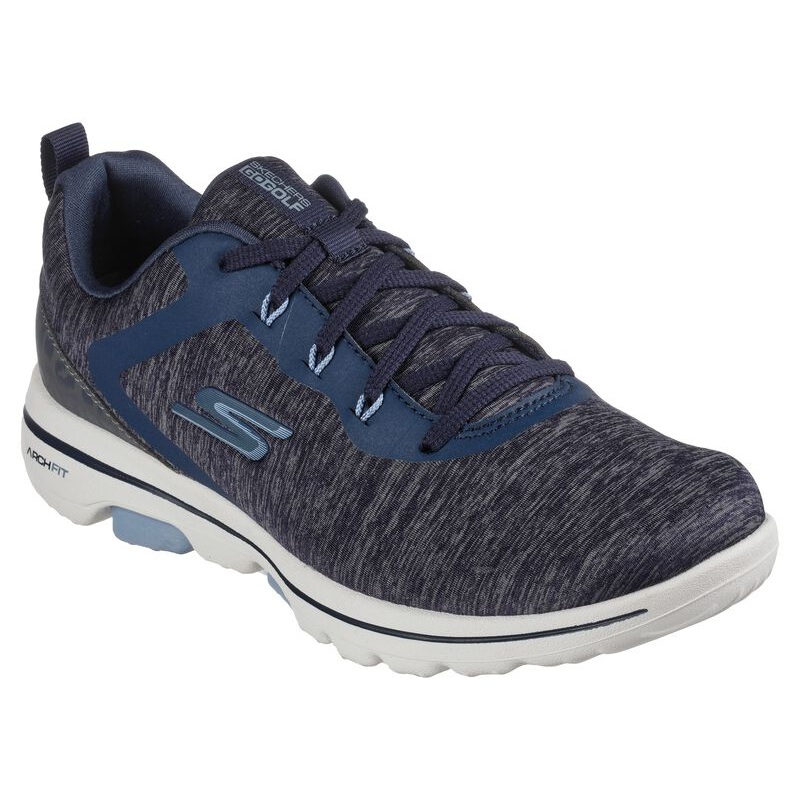 Skechers Women’s Go Golf Walk 5 Golf Shoes Grey/Blue 5.5