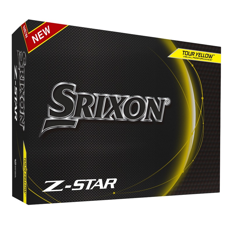 Srixon Z-Star 8 Tour Yellow Golf Balls 1 Dozen 2024 Tour Yellow