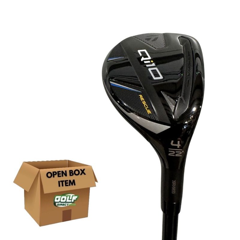 TaylorMade Qi10 4 Rescue 22* Ventus TR Blue Regular Flex Right Hand – SHOP WORN Right Hand 22 Regular