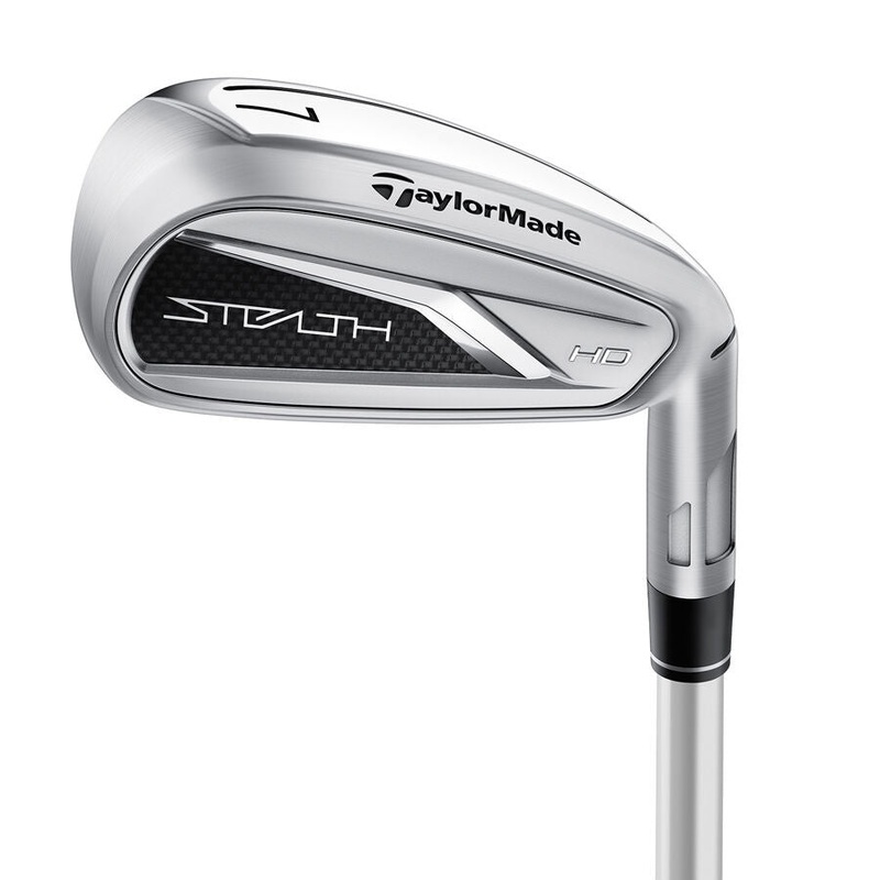 Taylormade Women’s Stealth HD Iron Set 8pc Graphite Left Hand 5-PW, AW, SW Graphite Ladies
