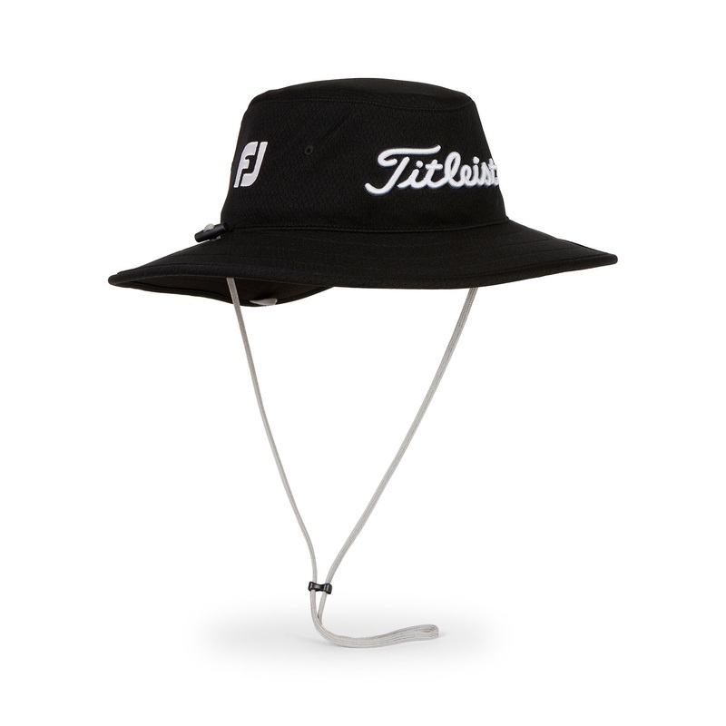 Titleist Tour Aussie Bucket Hat 2024 Black/White