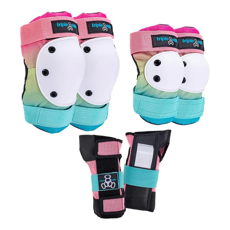 Triple Eight Saver Series Pads – 3 Pack – Juniors Shaved Ice JR