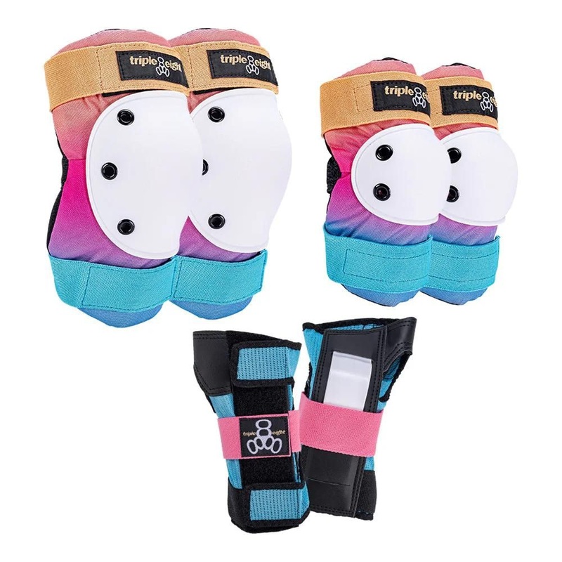 Triple Eight Saver Series Pads – 3 Pack Sunset S