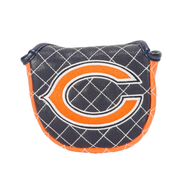 CMC Design Chicago Bears Mallet Putter Headcover Navy/Orange/White