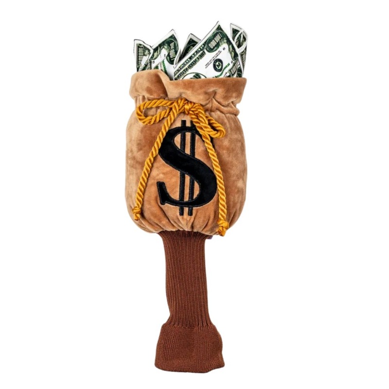 Daphne’s Money Bag Golf Driver Headcover Money Bag
