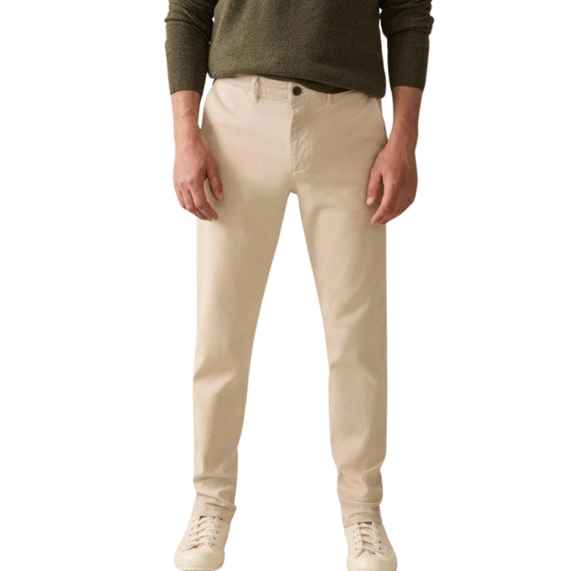 Faherty Men’s Coastline Stretch Chino Pant Stone 38Wx32L