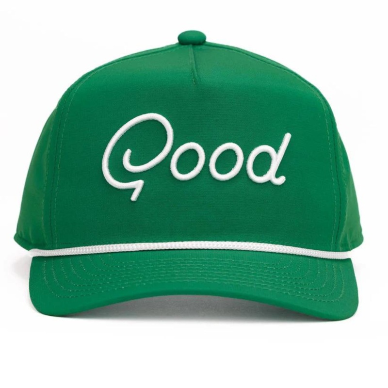 Good Good Show Out Snapback Rope Hat Green OSFM