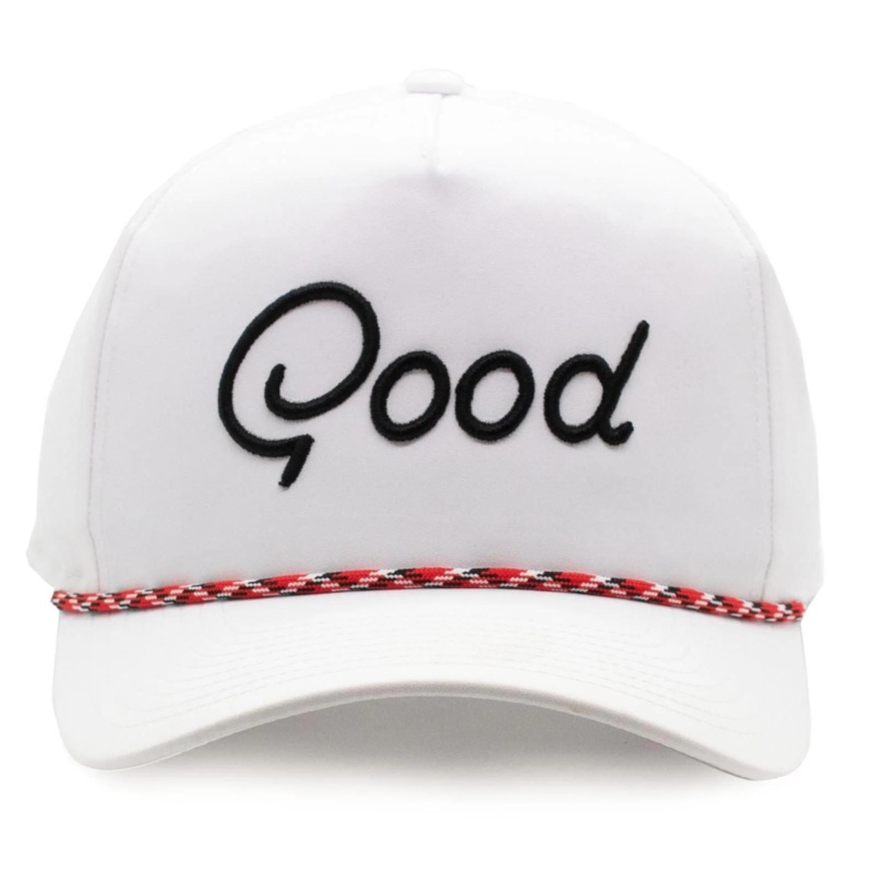 Good Good The OG Snapback Rope Hat White OSFM