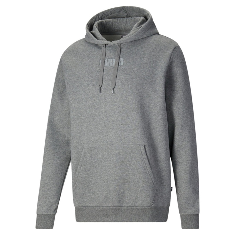 Puma Men’s Modern Basics Hoodie Heather Grey M