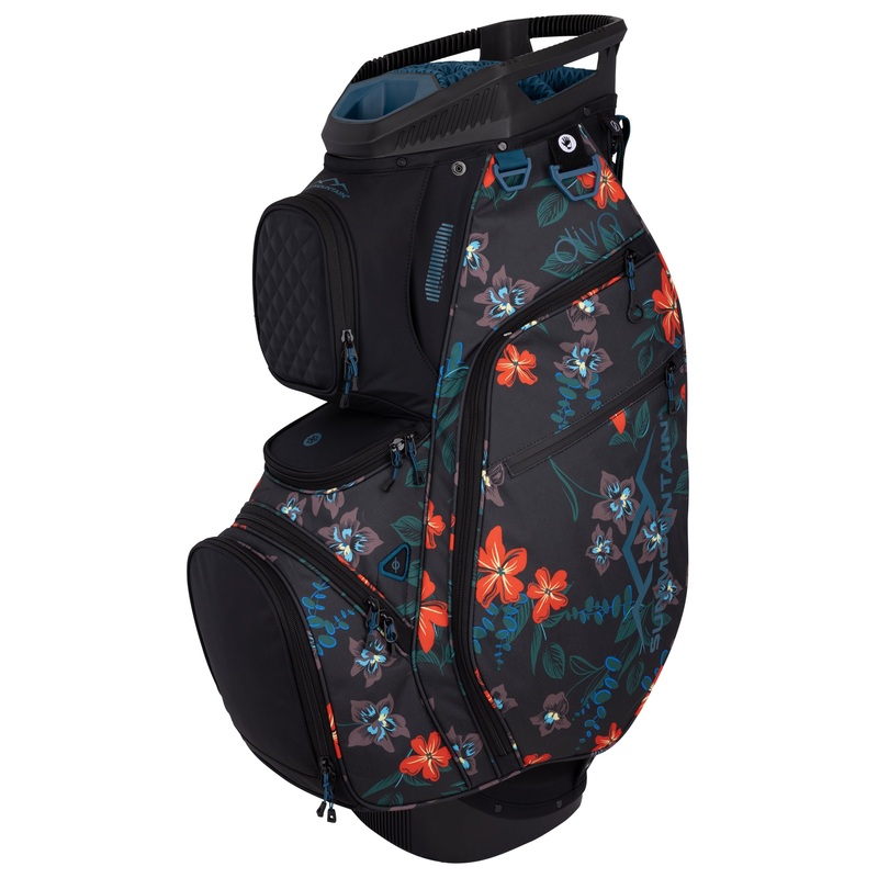 Sun Mountain Women’s Diva Cart Golf Bag 2025 Black/Black Diamond