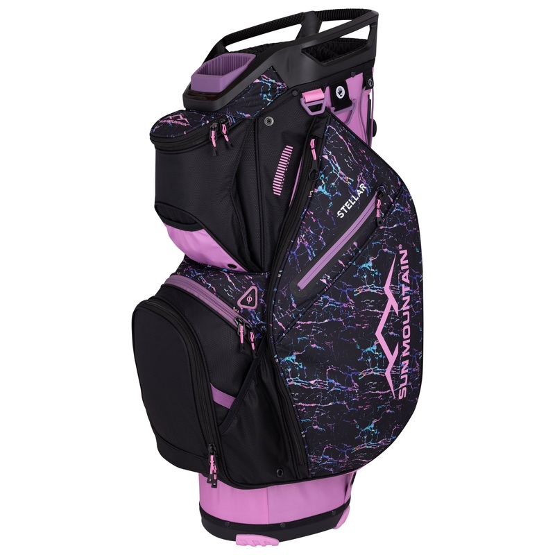 Sun Mountain Women’s Stellar Cart Golf Bag 2025 Dimple/True Blue