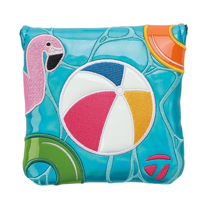 TaylorMade Golf Limited Edition Mallet Putter Headcover Floatie Fiesta Floatie Fiesta