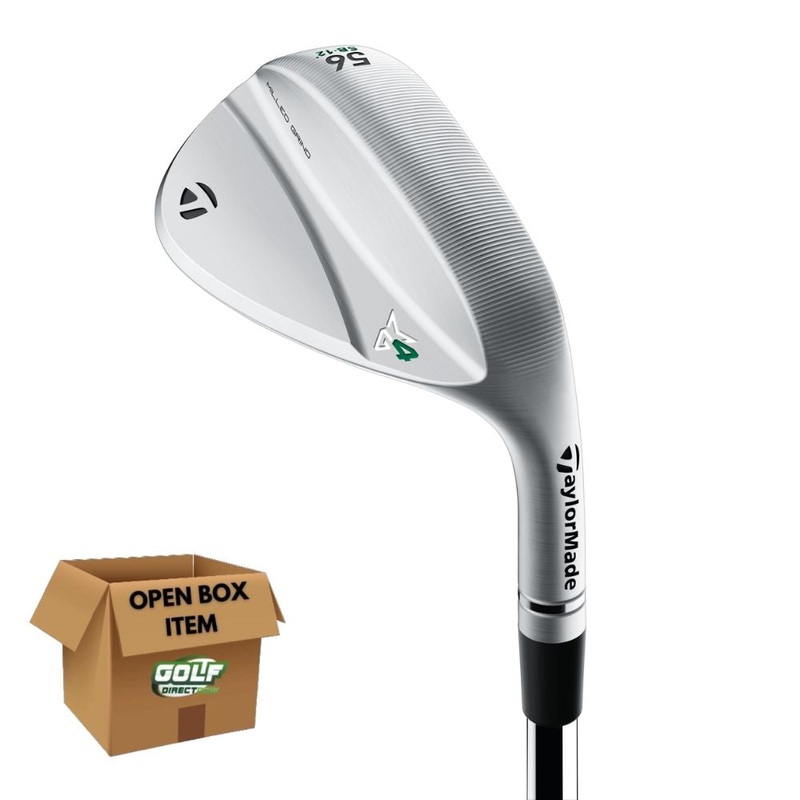 TaylorMade MG4 Chrome Wedge 56.12* Steel Stiff Right Hand – SHOP WORN Right Hand 56.12