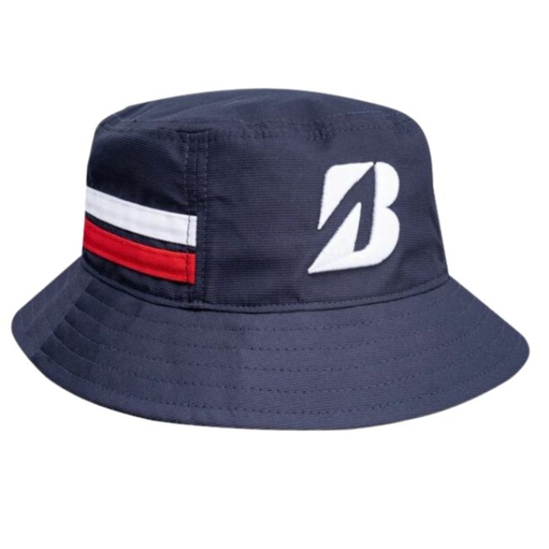 Bridgestone Golf Liberty Collection Bucket Hat Navy