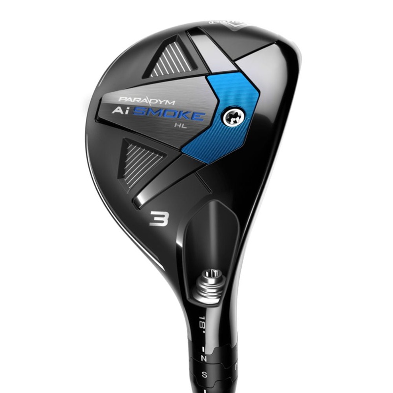 Callaway Paradym AI Smoke HL 3 Hybrid 18 Loft Cypher 60 Regular Left Hand – Shop Worn Left Hand 18 Regular