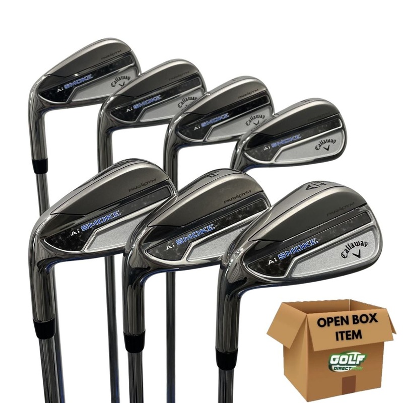 Callaway Paradym AI Smoke Iron Set 5-PW, AW Steel Regular Left Hand – Shop Worn Left Hand 5-PW, AW Steel Regular
