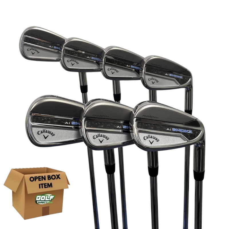 Callaway Paradym AI Smoke Iron Set 5-PW, AW Steel Regular Right Hand – Shop Worn Right Hand 5-PW, AW Steel Regular