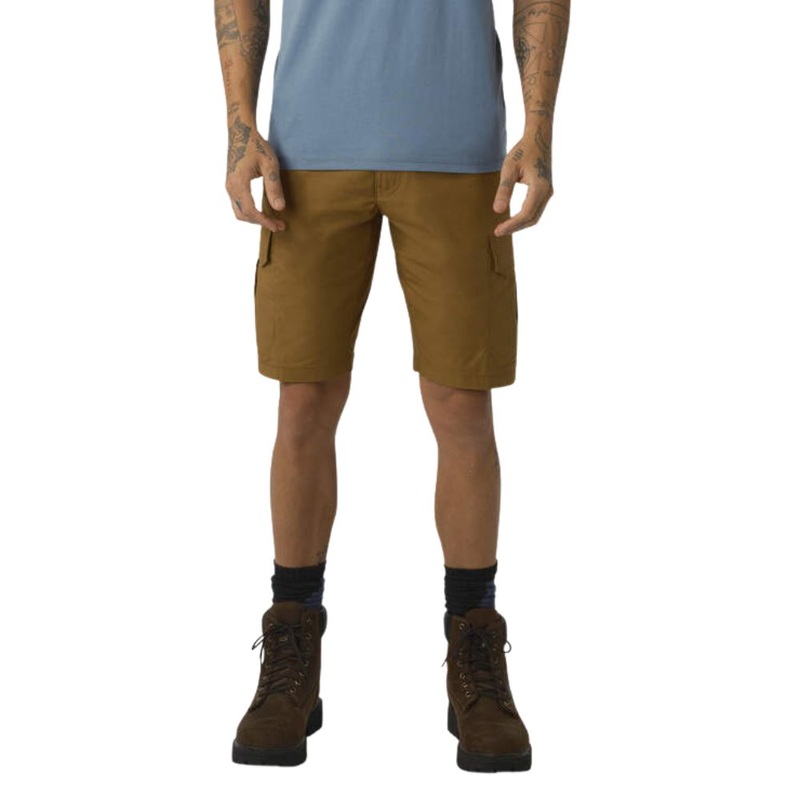 Dickies Men’s FLEX Cooling Regular Fit Cargo Work Shorts 11″ Brown Duck 30
