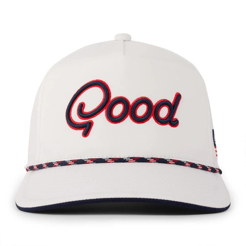 Good Good Livin’ The Dream Snapback Rope Hat White OSFM