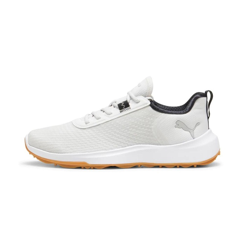Puma Men’s FUSION CRUSH SPORT Wide Spikeless Golf Shoes – Feather Gray /Puma Black Feather Gray/Puma Bl 11 W
