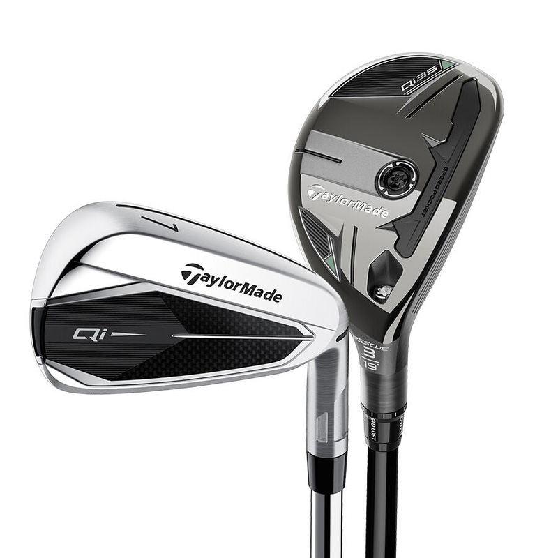 TaylorMade Golf Mens Qi35 Combo Iron Set Graphite Shafts Right Hand 4h, 5h, 6-PW, AW Senior