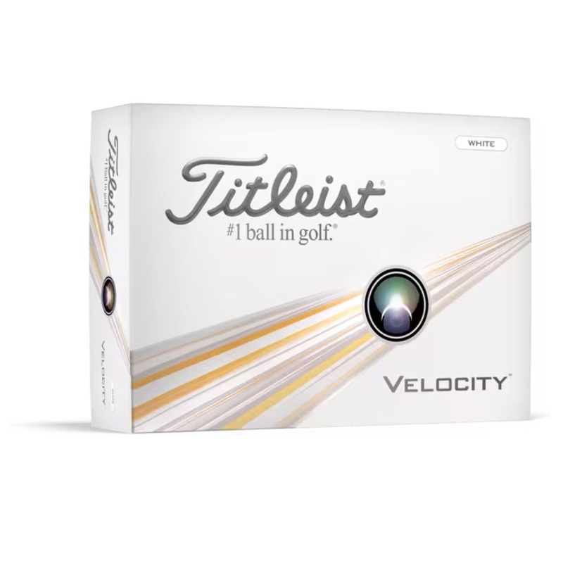 Titleist 2024 Velocity Golf Balls White (1 Dozen) White