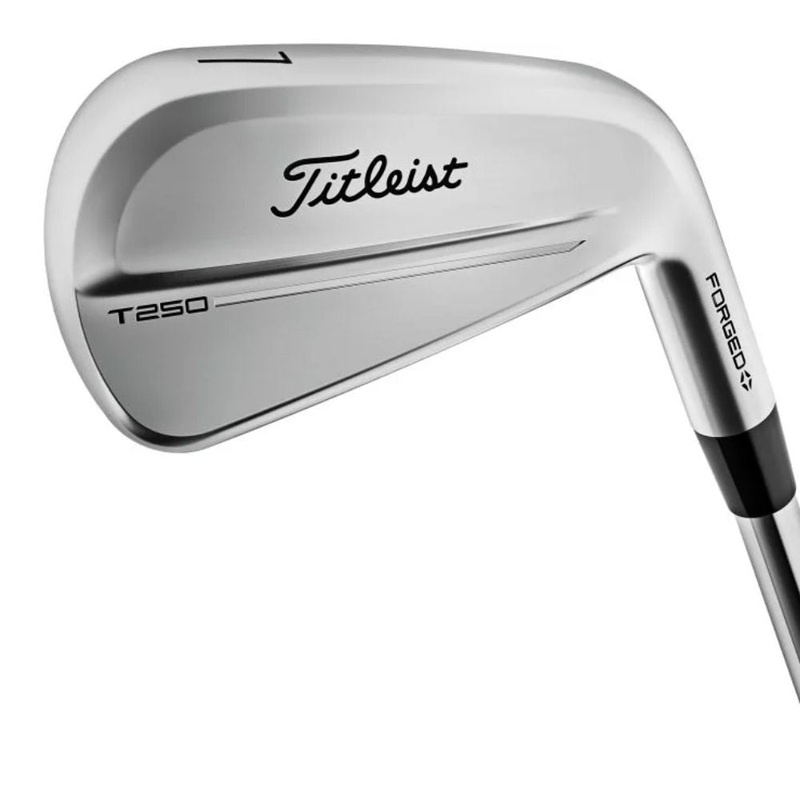Titleist 2026 T250 Iron Set Steel Shafts Left Hand 4-PW AMT Black Steel Stiff