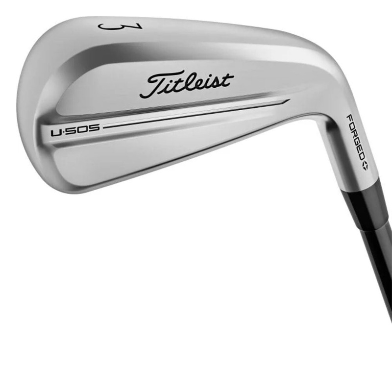 Titleist 2026 U505 Utility Iron Graphite Shaft Left Hand #2 HZRDUS Black 5th Gen 80 HY 6.0 Stiff