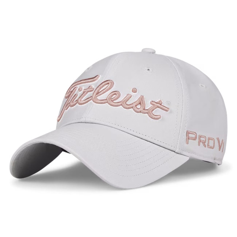 Titleist Women’s Tour Performance Golf Hat Marble/Softpink/White