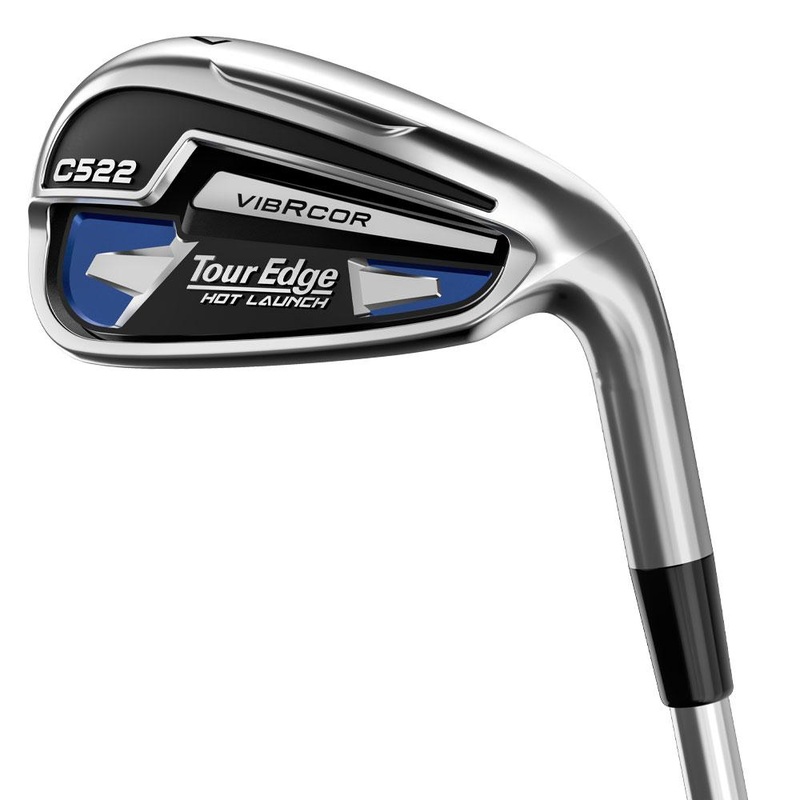 Tour Edge Hot Launch C522 Iron Set Steel Shaft (7-Piece) 4-PW Stiff Right Hand